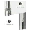 thumbnail image 3 of 1PACK Business Ballpoint Pen, Luxury Portable Automatic Press Ballpoint Pen Give A Pen Bag for Business, School, Calligraphy Tools, Souvenirs, Gifts(1, 3 of 5