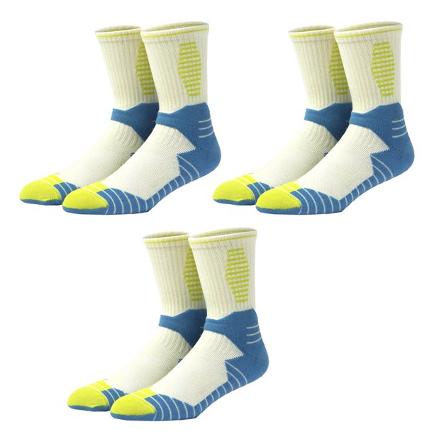 Calcetines de baloncesto Elite de 3 piezas Buffer sports Calcetines deportivos para exteriores para hombres y mujeres