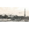 thumbnail image 3 of Kimberly, Allen 24x14 Black Modern Framed Museum Art Print Titled - Paris Dreams, 3 of 5