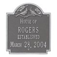 thumbnail image 1 of Cardinal Wedding Plaque - Standard Wall - Two Line- Pewter/Silver, 1 of 1