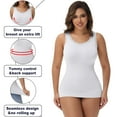 thumbnail image 5 of ANYFIT WEAR Lace Cami Shapewear Tank Tops for Women Tummy Control Body Shaper Slimming Camisole Compression Shirt, 5 of 7