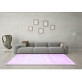 thumbnail image 3 of Ahgly Company Indoor Square Solid Purple Modern Area Rugs, 8' Square, 3 of 4
