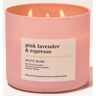 Bath & Body Works Calming Skies Lavender Peppermint 2 Piece 3-Wick