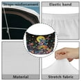 thumbnail image 6 of Uorisanigo Car Hood Cover Hood Covers for Cars SUV Sedan Soft Decoration Mushroom Frog Car Hoods Cover Protection Washable Elastic Easy to Install Cars Exterior Accessories, 6 of 7