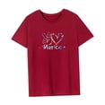 thumbnail image 4 of Camiseta para mujer Verano Suave Verano Tops para Calle Oficina Vacaciones Señoras Regalo S, 4 of 7