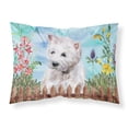 thumbnail image 1 of Carolines Treasures CK1263PILLOWCASE Westie Spring Fabric Standard Pillowcase, 1 of 2