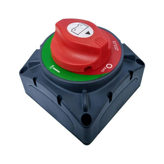 12-48V Current Anti-Leakage Switch Car Modification Battery Disconnect Switch 600A Main Power Switch for Yachts Caravans