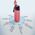 thumbnail image 4 of You Got This Living Botella De Agua Motivacional Con Marcador De Tiempo Botella De Agua De 32 Oz Botella De Agua Deportiva Con Pico Logre Hidratación Durante Todo El Día A Prueba De Derrames Sin Bpa, 4 of 5