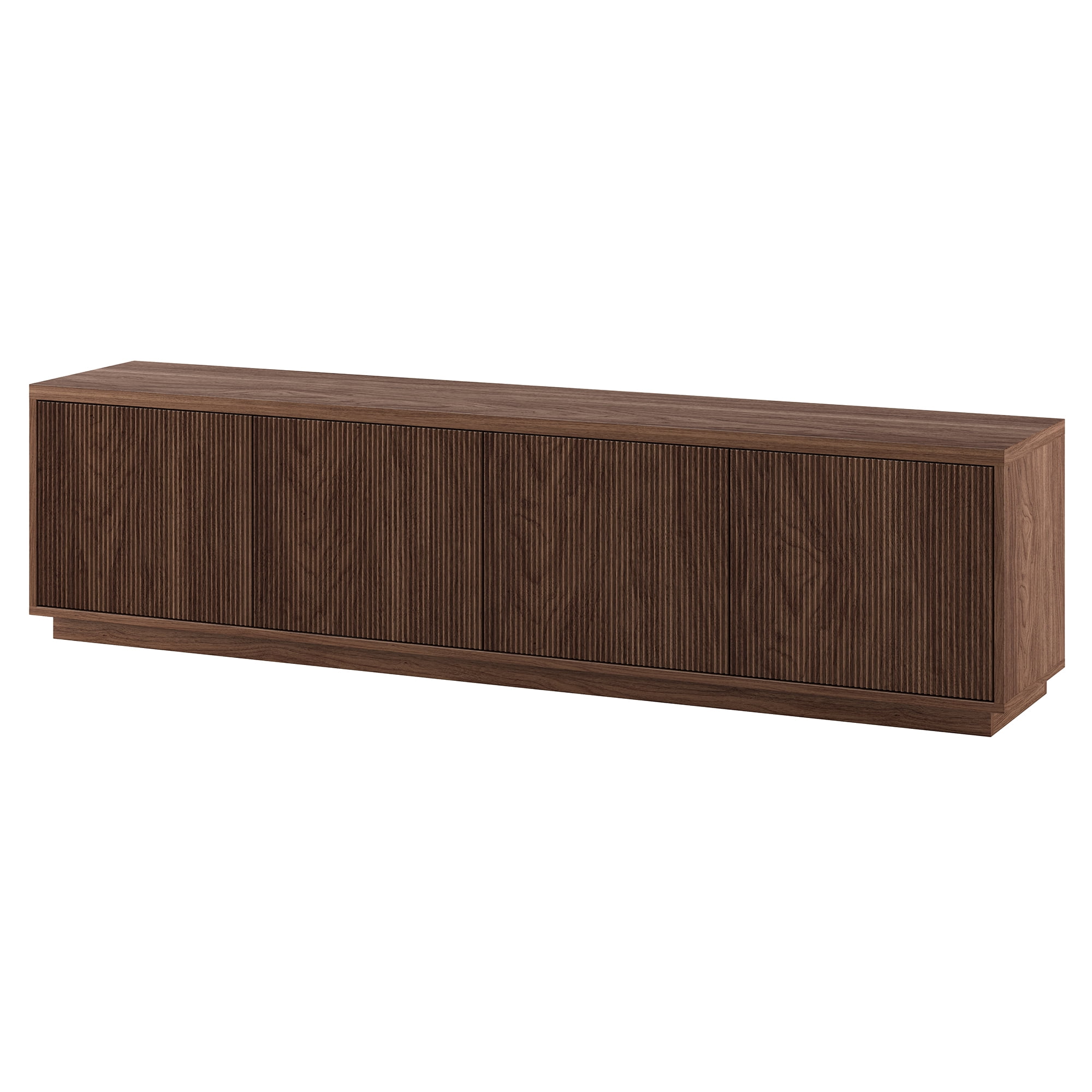 Hanson Rectangular TV Stand for TV's up to 85" in Satin Walnut
