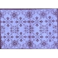 thumbnail image 1 of Ahgly Company Indoor Rectangle Abstract Blue Modern Area Rugs, 7' x 10', 1 of 4