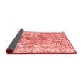 thumbnail image 2 of Ahgly Company Indoor Round Abstract Red Contemporary Area Rugs, 8' Round, 2 of 4