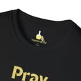 thumbnail image 3 of Pray Believe and Manifest Unisex Softstyle T-Shirt, 3 of 4