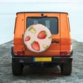 thumbnail image 6 of Pofeuu Strawberries Print Spare Tire Wheel Cover for Car Truck SUV Camper Universal Fit Spare Tire Cover RV Spare Tire Covers-16 inch, 6 of 6