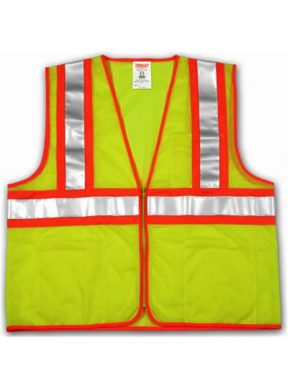 Tingley Rubber V70642.S-M II Safety Vest- Small & Medium- Polyester Lime & Yellow