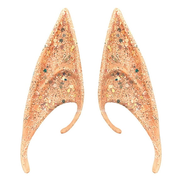 Halloween Ears COSPLAY Props Party Ears City Pointed Ears（12cm）,Beige