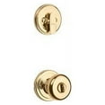 Kwikset 95530017 Polished Brass Montara TwoPoint Locking Single