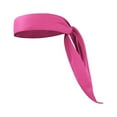 thumbnail image 4 of GARENDE 2xSports Headband Solid Color Nonslip Hairband for Athletic Workout Tennis Casual Wear , Rose Red, 2 Pcs, 4 of 9