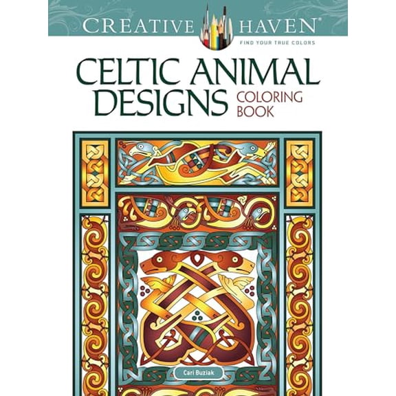 Pre-Owned Creative Haven Celtic Animal Designs Coloring Book (Paperback) 0486837890 9780486837895