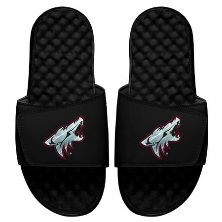 

Men s ISlide Black Arizona Coyotes Ice Clipping Mask Slide Sandals