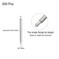 thumbnail image 2 of Unique Bargains 18mm Watch Band Pin 1.3mm Dia Stainless Steel Single Flanged End Spring Bar Pins 200 Pack, 2 of 5