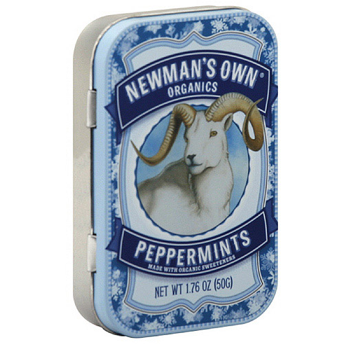 Newman's Own Organics Peppermints, 1.76 oz (Pack of 6)