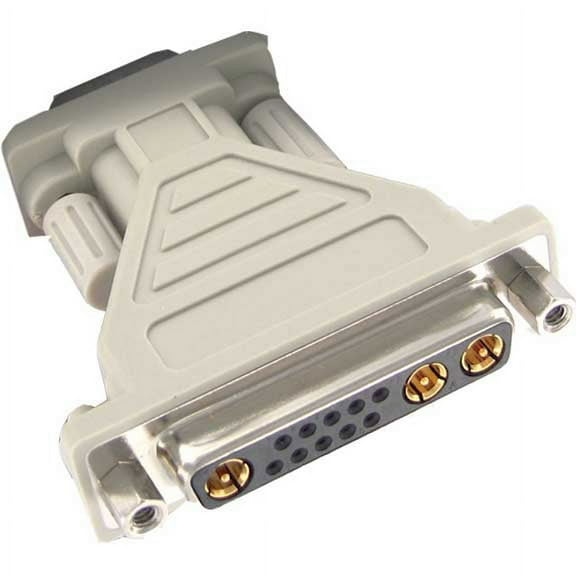 SF Cable DB13W3 Sun Micro Female to HD15 Male Adapter