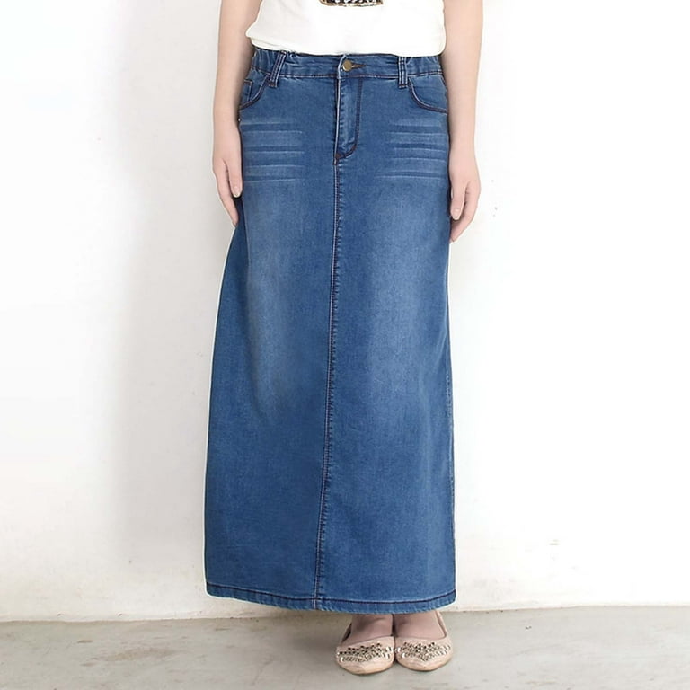 Blphud Skirts for Women Midi Length Skirts for Women Women's