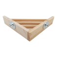 thumbnail image 4 of Soporte de percha para pájaros, de pájaro Natural, soporte portátil para juegos de loros, accesorios de jaula, soporte de entrenamiento color madera Yinane jaula de pájaros juguetes, 4 of 8