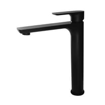Cobbe Single Handle Vessel Single Hole Installation Bathroom Faucet Matte Black