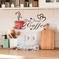 thumbnail image 3 of Coffee Cup Wall Stickers Cafe Vinyl Art Decals Pub Decals Bla Kitchen Home Decor, 3 of 7