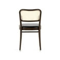 thumbnail image 3 of FREYA DINING CHAIR SET OF 2 MADE OF SOLID WOOD FRAME WITH AN ELEGANT CANE BACK, 3 of 5