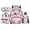 Cute Cat Pink, variant on Jeiento Owl 17 Inch Backpack Set for Students Kids 4-Piece Lunch Bag Pencil Case Water Bottle Holder Pink Cherry Blossom Lightweight Durable Large Capacity for Girls Elementary Middle School