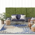 thumbnail image 4 of Nourison Aloha Indoor/Outdoor Blue/Multicolor 7'10" x 10'6" Area Rug, (8x11), 4 of 8