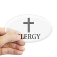 thumbnail image 1 of CafePress - Christian Clergy Sticker - Sticker (Oval), 1 of 1