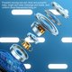 thumbnail image 4 of Auriculares Inalámbricos Bluetooth Auriculares Inalámbricos Bluetooth con un Diseño Compacto Y Elegante de Compartimento de Carga de Metal, con un Auricular Inalámbrico de Pantalla Digital para Comput, 4 of 5