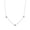 Silver, variant on Gold Love Knot Necklace