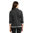 thumbnail image 2 of Port Authority Ladies Fleece Blazer-4XL (Dark Charcoal Heather), 2 of 6
