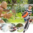thumbnail image 1 of Pistola de agua de alta presión, pulverizador multiusos 9 en 1, de acero inoxidable duradero, diseño ligero, para limpieza exterior, lavado de coches, jardinería y uso doméstico, potente, 1 of 9