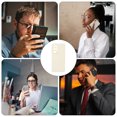 thumbnail image 6 of Phone Case for 6.3"x2.9"x0.43" Cell Phones TPU Silicone Full Body Protective Cover Case for Men Women, White, 6 of 6