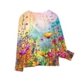 thumbnail image 5 of LFEOOST Toddler Boys Girls Long Sleeve T-Shirts Unisex Kids Cotton Basic Round Neck Top Tee Birthday Gifts for Teen Girls Multicolor 9 Years, 5 of 6