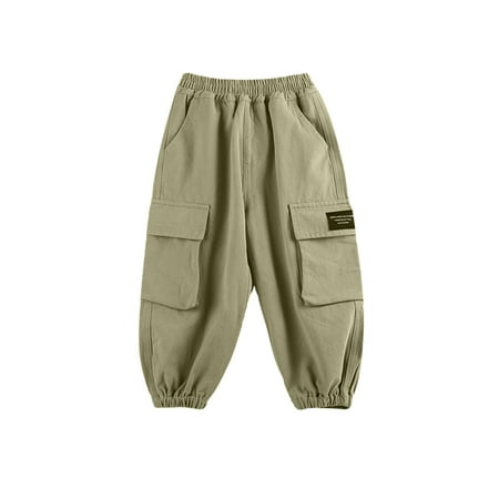 

ASEIDFNSA Baby Girl Clothes Pants Pack Kids Toddler Baby Girls Spring Summer Solid Cool Cotton Pocket Street Style Hop Pants Clothes