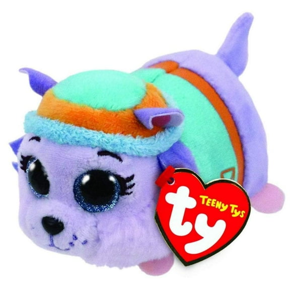 Paw Patrol Teeny Tys Everest Stackable Stuffed Animal Plush, 4"