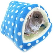 Stibadium Rat Hamster House Bed Winter Warm Fleece Small Pet Squirrel Chinchilla Rabbit Guinea Pig Bed House Cage Nest Hamster Accessories