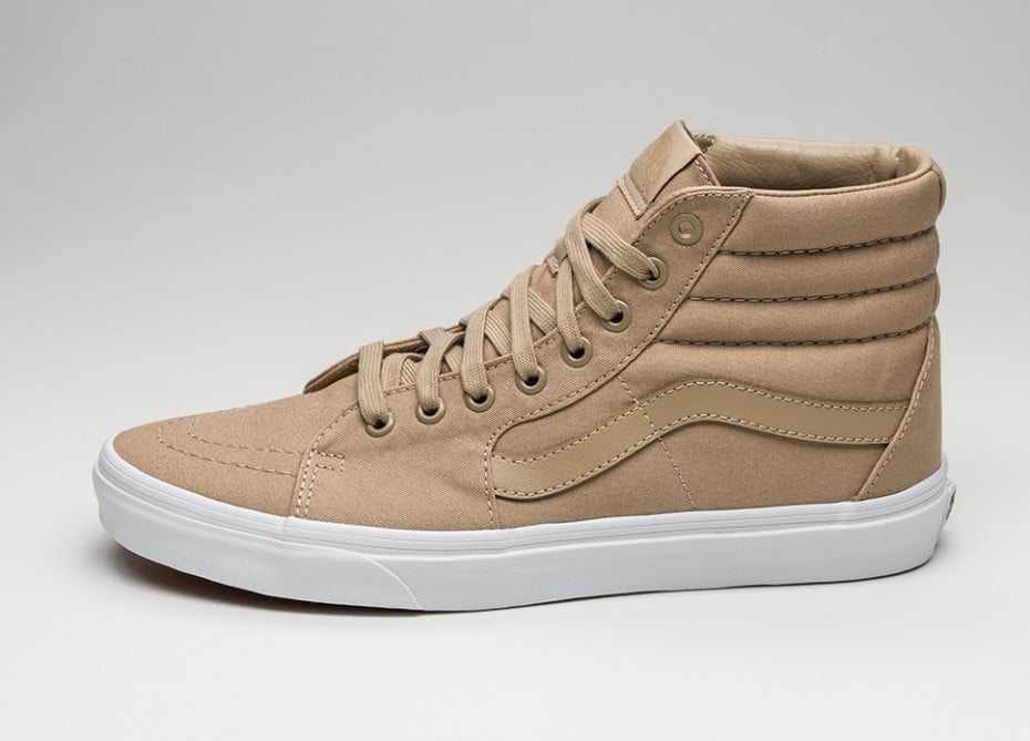 vans sk8 hi khaki
