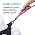 thumbnail image 4 of Highly Reflective Heavy Duty Elastic Bungee Medium and Large Dog Leash Shock Absorbing with Comfortable Padded Handle and Traffic Handle Suitable for Training, 4 of 6
