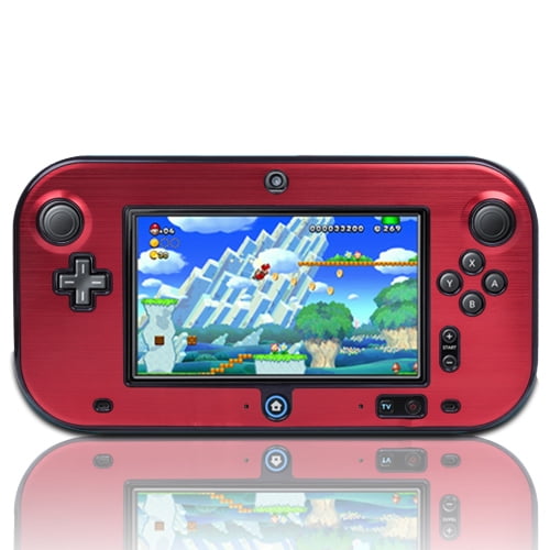 Red Hard Aluminium Pc Skin Case Cover For Nintendo Wii U Gamepad Remote Controller Walmart Com