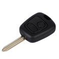 thumbnail image 4 of 2 Buttons Remote Uncut Blank Blade Key Fob Shell Case compatible with Citroen Saxo Xsara Picasso Ber, 4 of 5