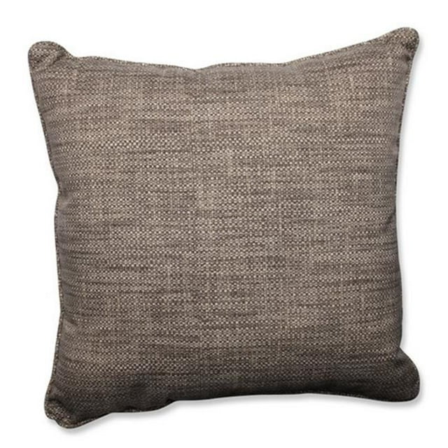 Pillow Perfect 596693 Coussin de Sol Intérieur-Extérieur Remi Patine&44; Brun - 25 Po