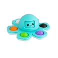 thumbnail image 1 of Pulpo antiestrés Reversible Push Bubble Finger Press Gyro (Verde Azul) Likrtyny juguetes de los niños, 1 of 8
