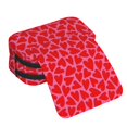 thumbnail image 4 of Hirioo Love Heart for Large Grid Mesh Pencil Case with Zipper Stationery Organizer Case, 4 of 7